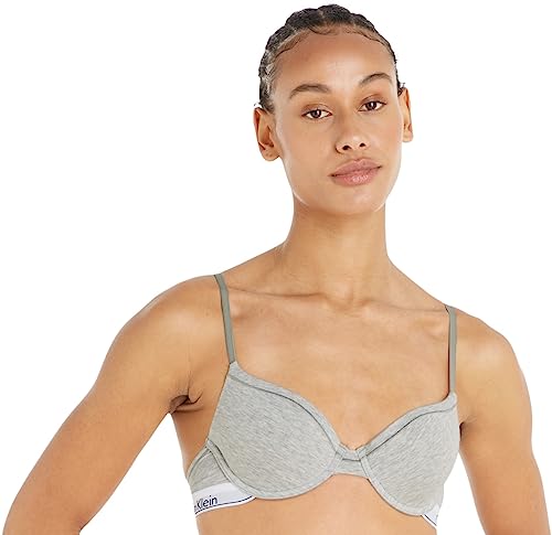 Calvin Klein Modern T Shirt Bra 0000F3784E, Reggiseni sagomati Donna, Bianco (White), 3