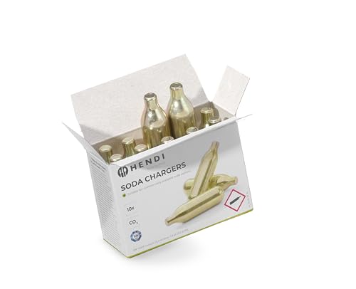 HENDI Capsule CO2 per Soda, 10 pezzi, 7,8g