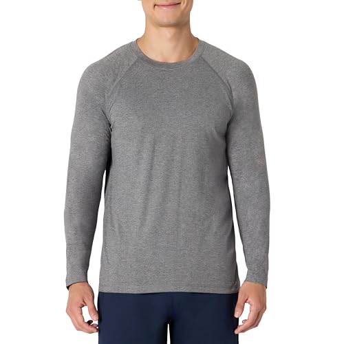 Amazon Essentials Maglia Sportiva Maniche Lunghe Uomo