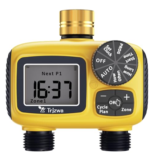 TRJZWA Timer Irrigazione 2 Uscite Programmabile