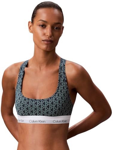 Calvin Klein Bralette Unlined Donna con Fascia Logo