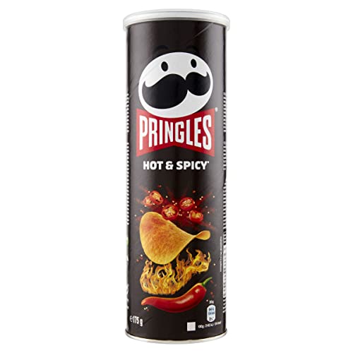 Pringles Hot & Spicy Patatine Gusto Piccante, 175g
