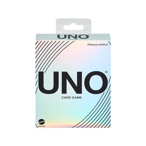 Mattel Games UNO Platinum Edition Gioco di Carte