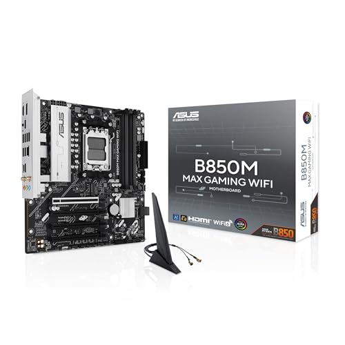 ASUS B850M MAX GAMING WIFI Scheda Madre AMD ATX