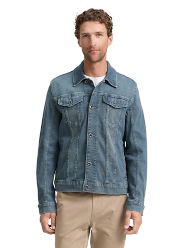 TOM TAILOR Giacca di Jeans da Uomo