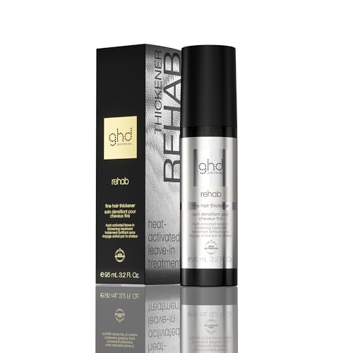 ghd Rehab Fine Hair Thickener Trattamento Ispessente Senza Risciacquo, 95 ml