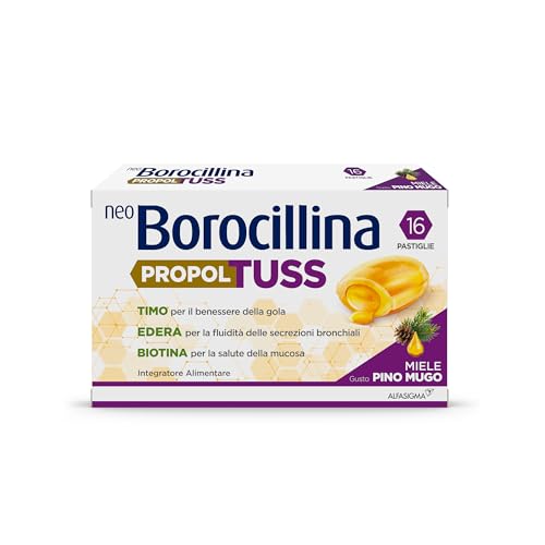 Neo Borocillina Propoltuss 16 Pastiglie Gusto Pino Mugo