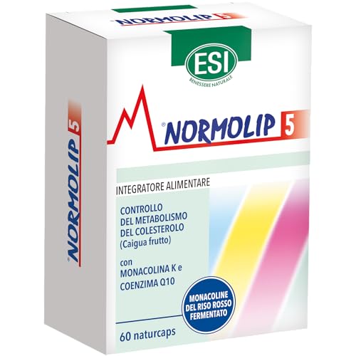 ESI Normolip 5 Riso Rosso Fermentato e Caigua, 60 Naturcaps