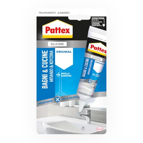 Pattex Bagni & Cucine Original Silicone Sigillante 50 ml