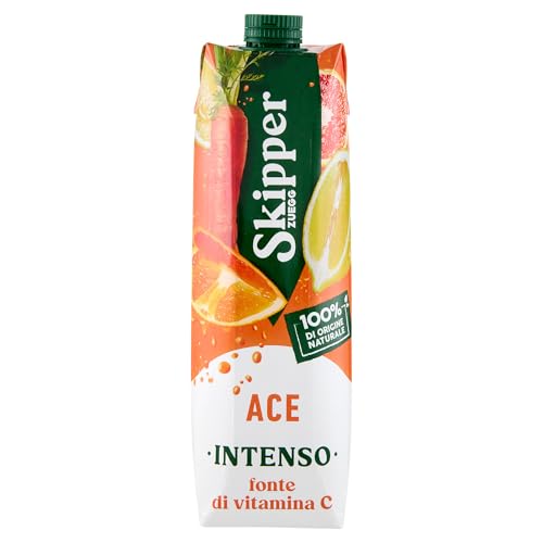 Zuegg Skipper Succo Ace Arancia, Carota e Limone, 1L