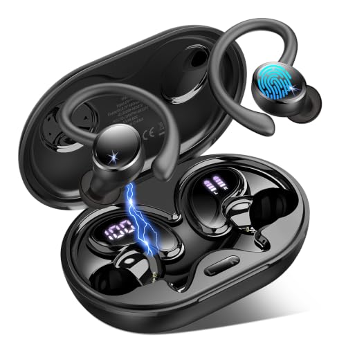 Cuffie Bluetooth 5.4 Sport In Ear con Cancellazione Rumore ENC e 4 HD Mics