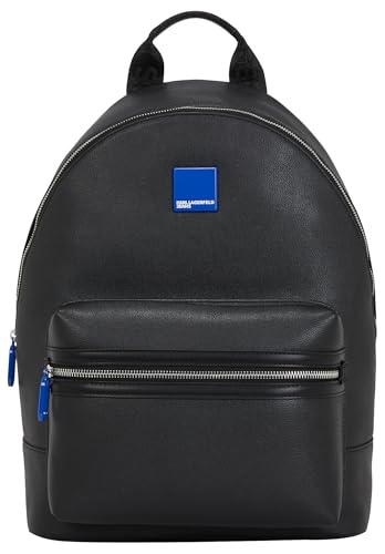 KARL LAGERFELD JEANS Zaino Box Logo Uomo Nero