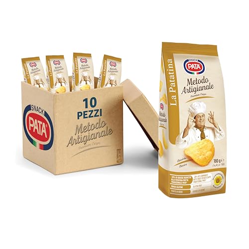 PATA | Patatine Classiche Metodo Senza Glutine, Con Olio di Semi di Girasole Alto Oleico, Fonte di Iodio