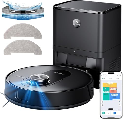 Proscenic Q8 Max+ Robot Aspirapolvere Lavapavimenti 8000Pa
