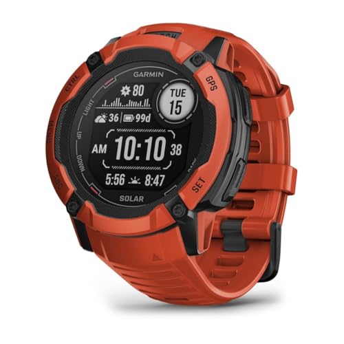 Garmin Instinct 2X Solar Smartwatch 50mm con Torcia LED e GPS Multi-banda