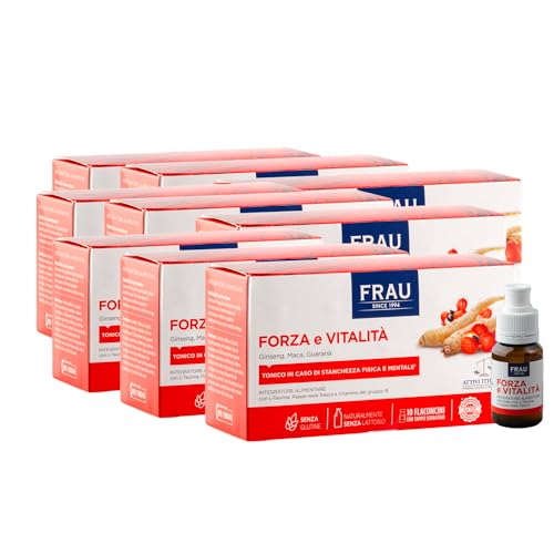 FRAU Forza e Vitalita’, Integratore Energia A Base Di Estratti Vegetali