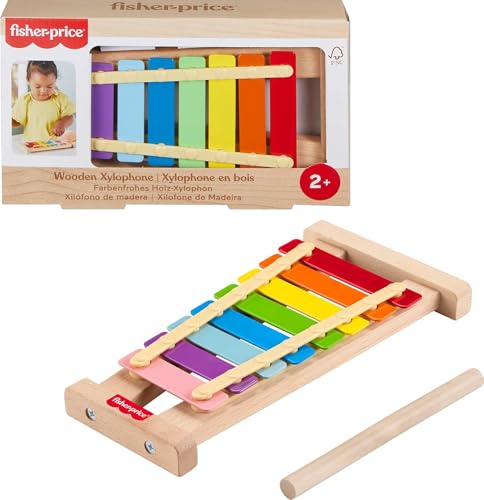 Fisher-Price Xilofono in Legno con martelletto