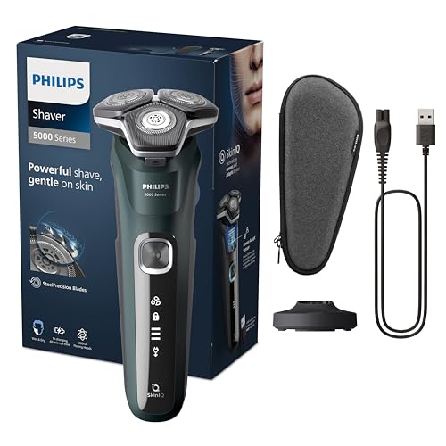 Philips Serie 5000 Rasoio Elettrico con Tecnologia SkinIQ