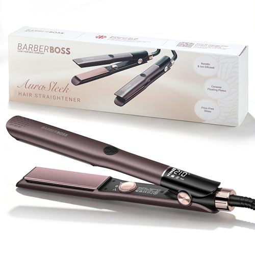 BarberBoss Piastra per capelli in ceramica QR-8411