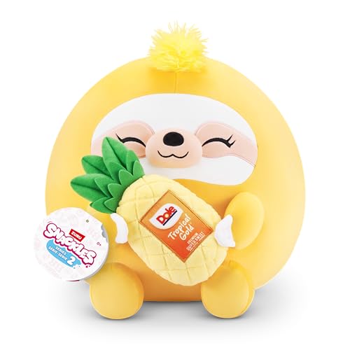 Snackle Serie 2 ZURU Peluche 35 cm Bradipo Ananas