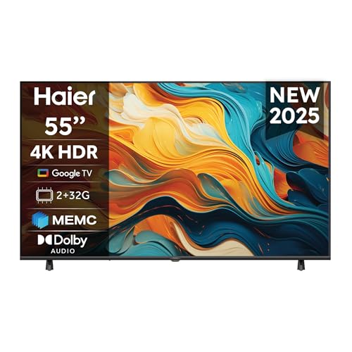 Haier LED 4K UHD H55K85FUX 55" Smart TV 2025