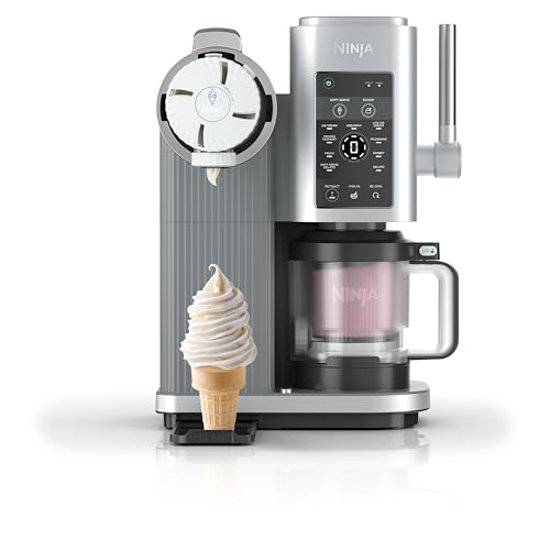 Ninja CREAMi Scoop & Swirl Gelatiera 13 Funzioni con 2 Vasetti