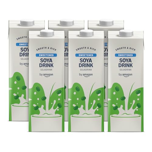 by Amazon Bevanda alla Soia Zuccherata, 6x1L