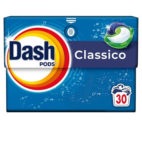 Dash Pods Detersivo in Capsule Classico, 30 Lavaggi