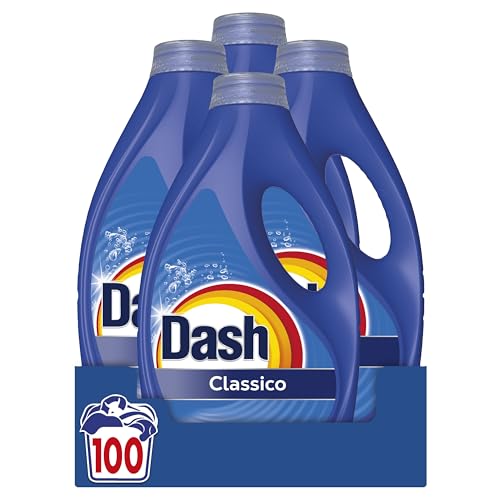 Dash Power Detersivo Liquido Lavatrice 100 Lavaggi Classico