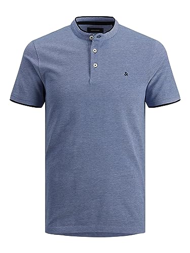 JACK & JONES JJEPAULOS MAO POLO SS NOOS, Polo, Uomo