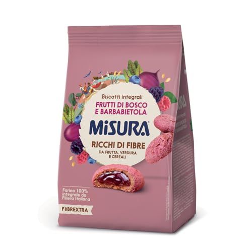 Fibrextra Biscotti Integrali Frutti di Bosco e Barbabietola