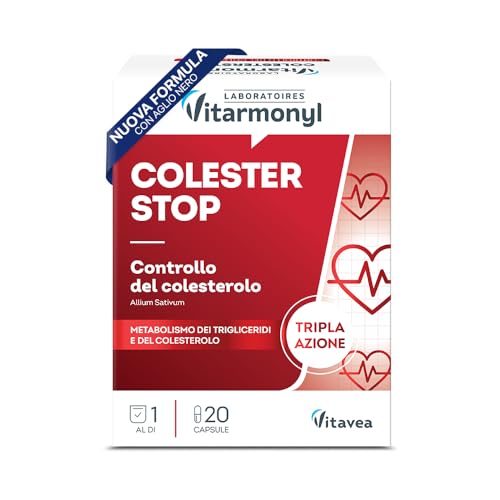 Vitarmonyl Colesterstop Aglio Nero e Coriandolo - 20 capsule