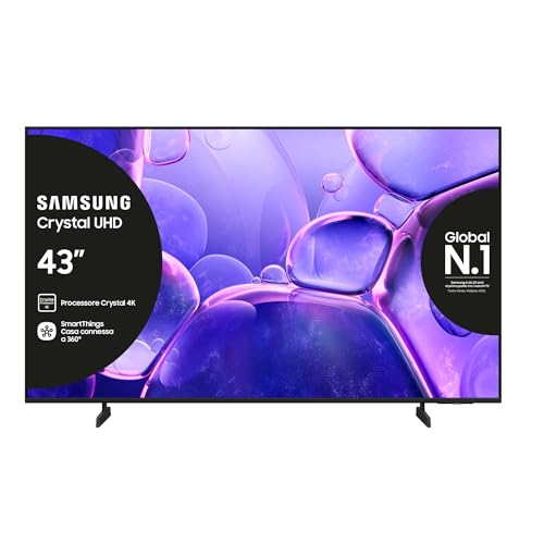 Samsung Crystal UHD 4K Smart TV 43'' UE43U8090