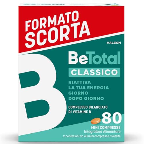 Be-Total Compresse Integratore Vitamina B, 80 Mini Compresse