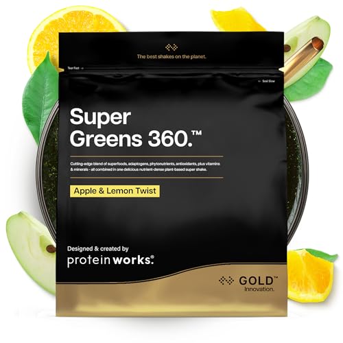 Protein Works Super Greens Extreme Mela e Limone 41 Porzioni
