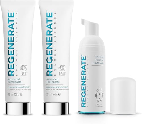 Kit Completo Cura Dentale NR-5™: 2 Dentifrici + 1 Collutorio Menta
