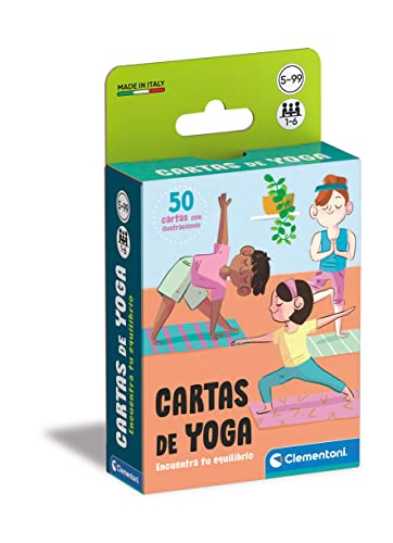 Clementoni Baraja Gioco Carte Yoga Bandiere Familiare