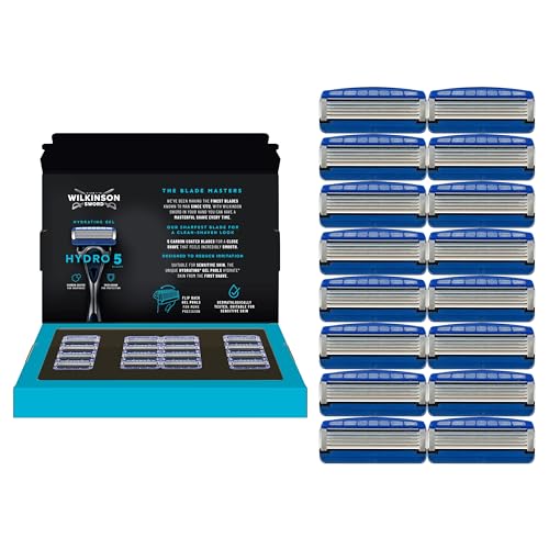 WILKINSON SWORD Hydro 5 Lame da rasoio uomo, 16 ricariche