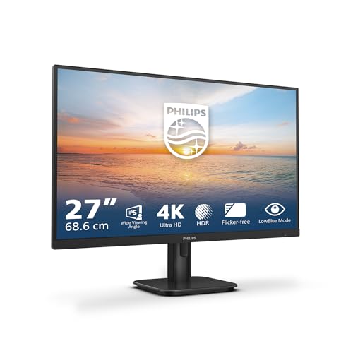 Philips 27E1N1800A Monitor Ultra HD 27 Pollici con Altoparlanti Integrati
