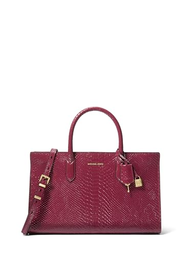 Michael Kors Borse a Mano EW Satchel Mulberry