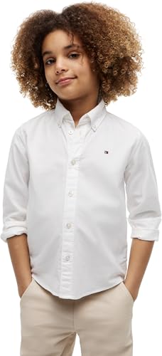 Tommy Hilfiger Flag Oxford Shirt LS Camicia Manica Lunga