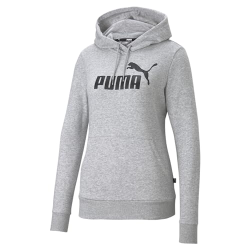 Puma Felpa con cappuccio Donna Grigio