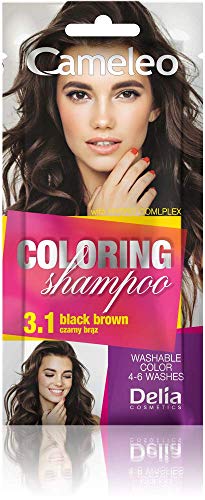 Cameleo Shampoo Colorante Black Brown Tone In Tone 40ml