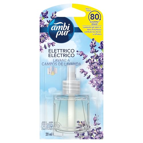Ambi Pur Lavanda Ricarica Diffusore Elettrico 9x20ml