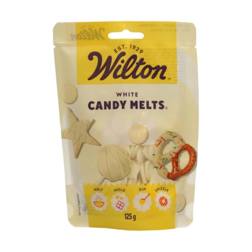 Wilton Candy Melts Bianco 125 g Caramelle da Sciogliere