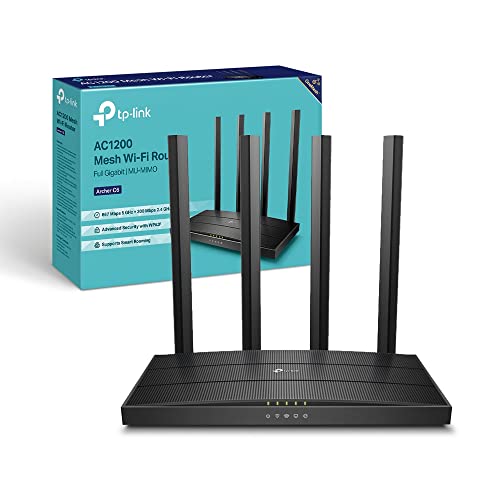 TP-Link Archer C6 AC1200 Dual Band Gigabit Router
