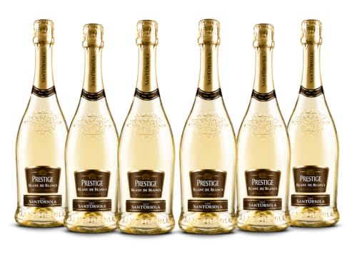 Sant'Orsola Cuvèe Prestige Blanc de Blancs Extra Dry 11% Vino Spumante, 6x750 ml