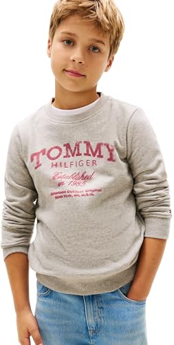 Tommy Hilfiger Felpa Bambino Stampa Sfumata