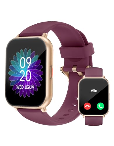 RUIMEN Smartwatch Donna Chiamate Bluetooth Fitness Cardiofrequenzimetro
