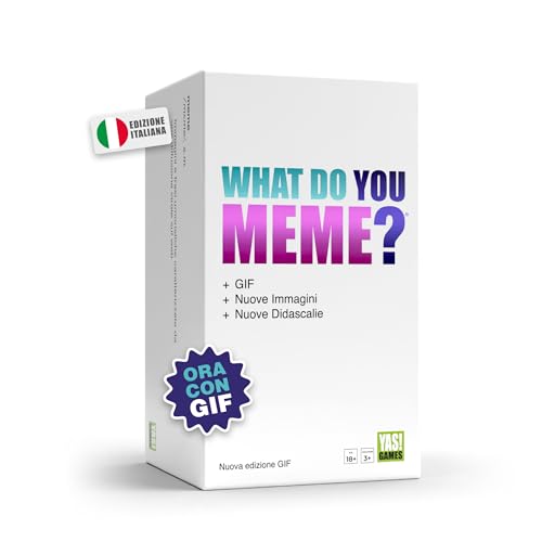 Yas Games What Do You Meme Core Nuova Versione - Gioco di Carte per Adulti